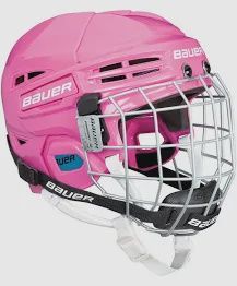 Bauer Prodigy Helmet Combo Yth Pink