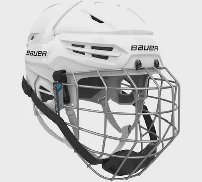 Bauer REAKT 55 Helmet Combo Med White