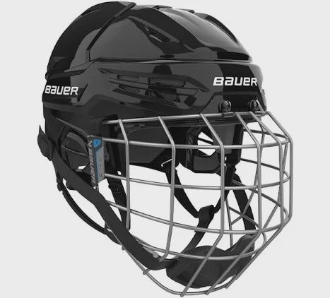 Bauer REAKT 55 Helmet Combo Lg Black