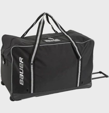 Bauer Core Wheeled Bag Jr Black
