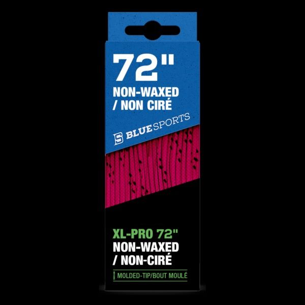 Blue Sports Laces Pink / Black Cloth 72"