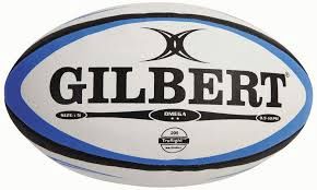 Gilberts Match Omega Ball Black / Blue Size 5