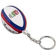 Gilberts Rugby England Keyring