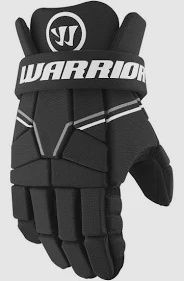 Warrior Burn Lacrosse Gloves Yth 3 XS Black