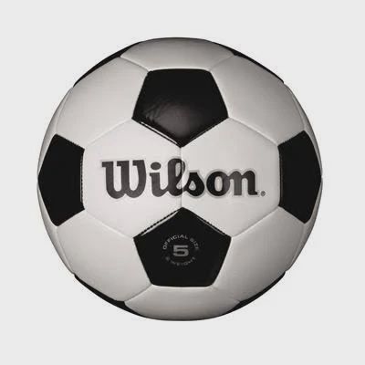 Wilson Traditional Soccer Ball Black / White Size 4