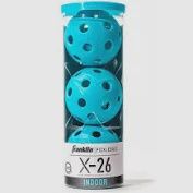 Franklin Indoor Pickleballs 3 Pack X-26 Blue