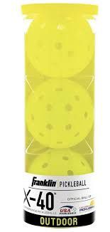 Franklin Outdoor Pickleballs 3 Pack X-40