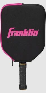 Franklin Pickleball Single Paddle Cover Black / Pink