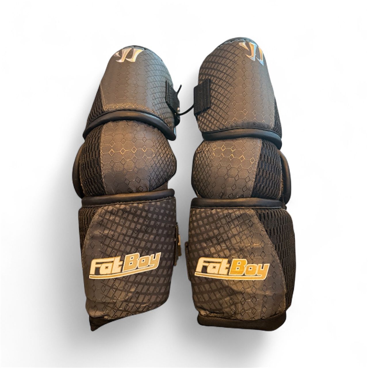 Used Warrior Fat Boy Lacrosse Elbow Pads JR Med Used Warrior Fat Boy Lacrosse Elbow Pads JR Med