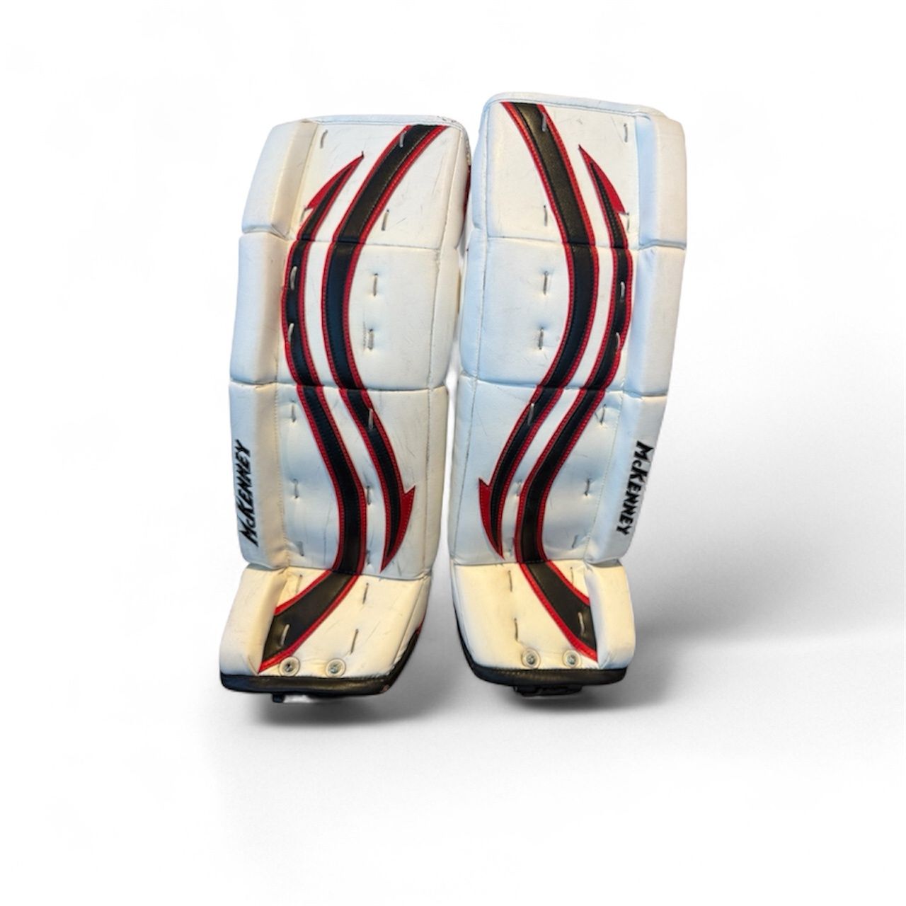 Used McKenney Pro Spec 270 Goalie Pads 28+1