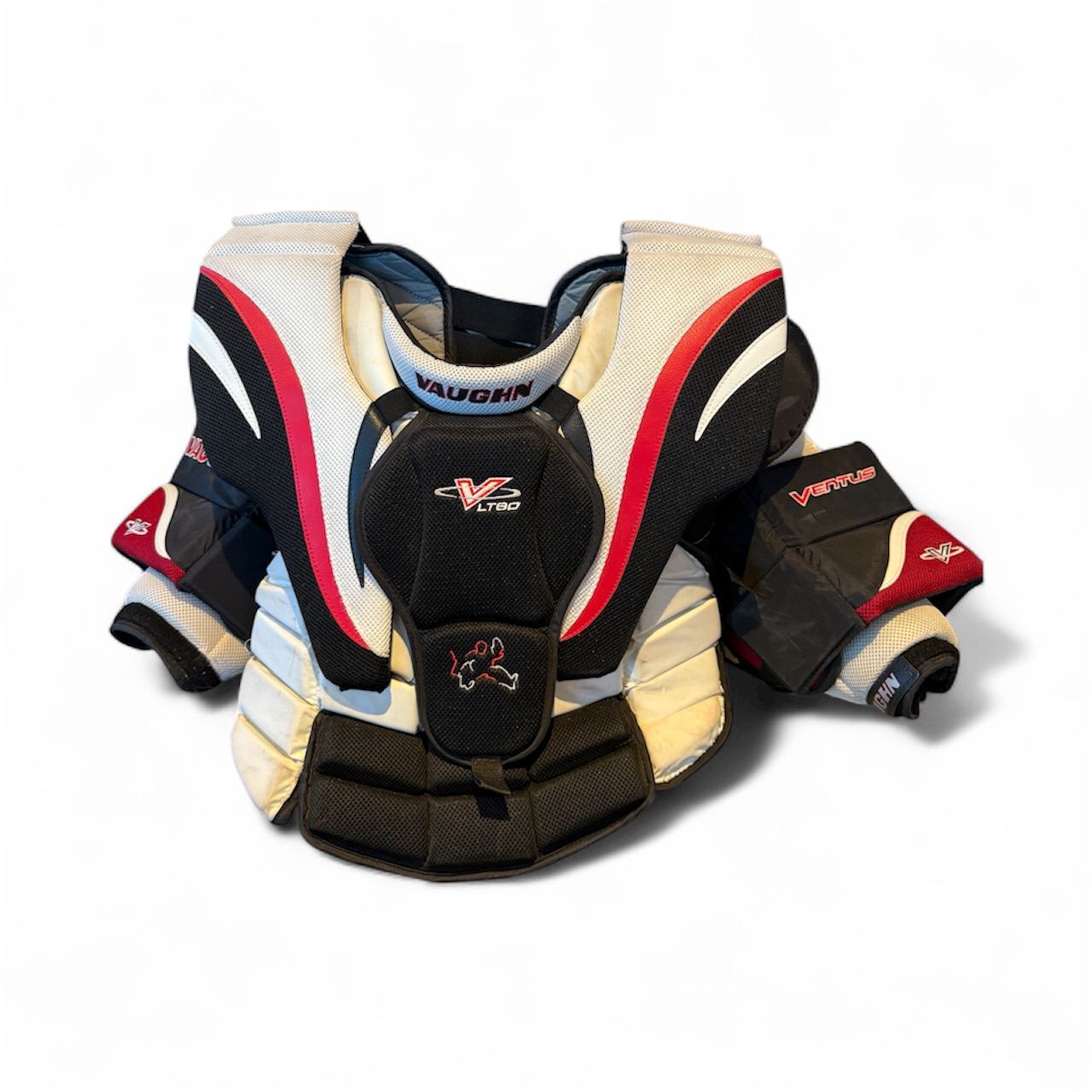 Used Vaughn VLT 80 Goalie Chest Protector Sr Sm Used Vaughn VLT 80 Goalie Chest Protector Sr Sm