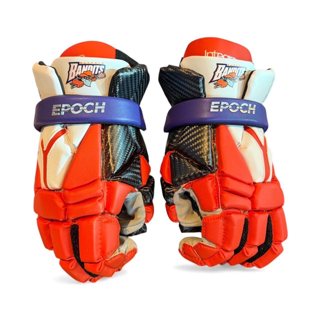 Used Epoch Used Epoch "Team Buffalo Bandits" Lacrosse Gloves 13"