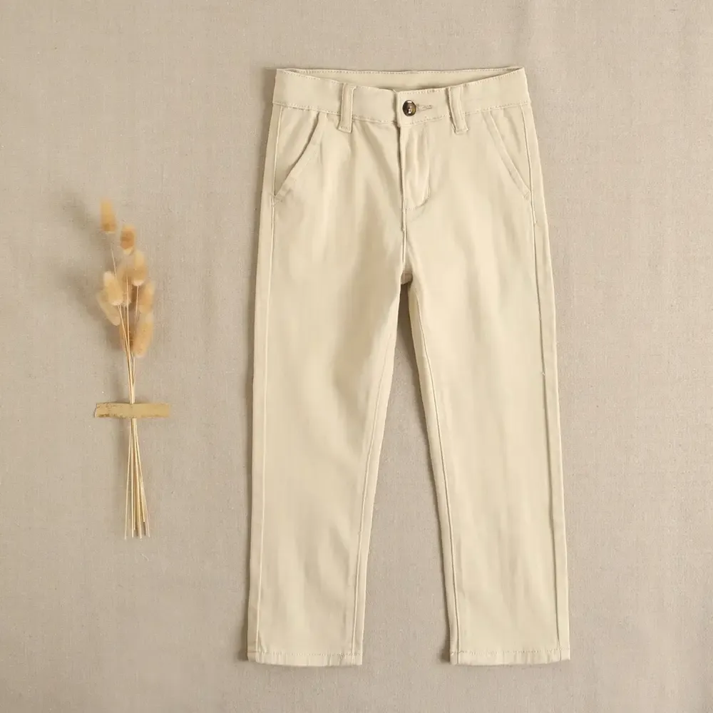 Beige broek, feestcollectie