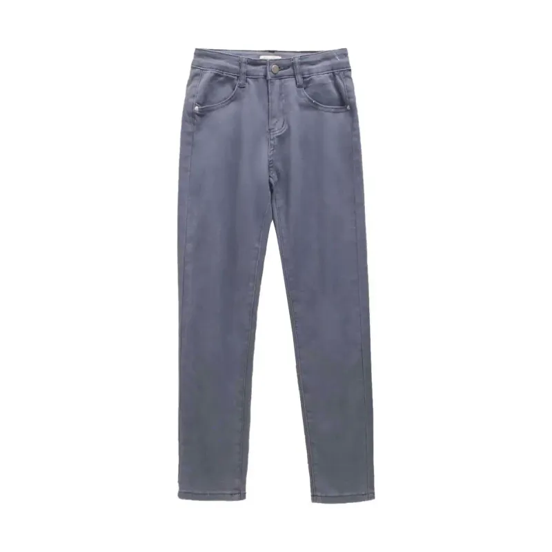 Geklede donker grijze broek, feestcollectie