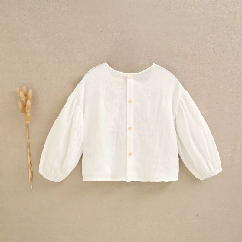 Losvallende blouse, feestcollectie
