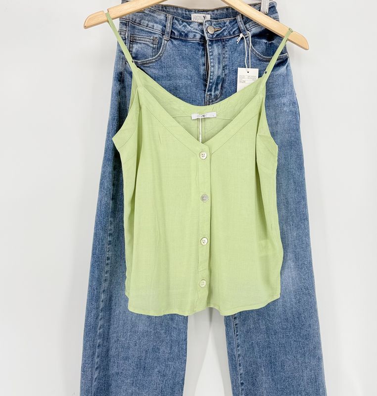Groene top malina