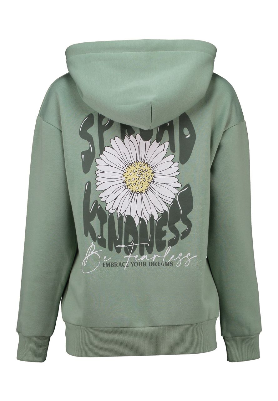 Groene hoodie Nika