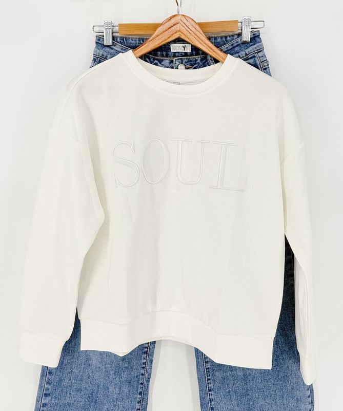 Witte sweater Iliana