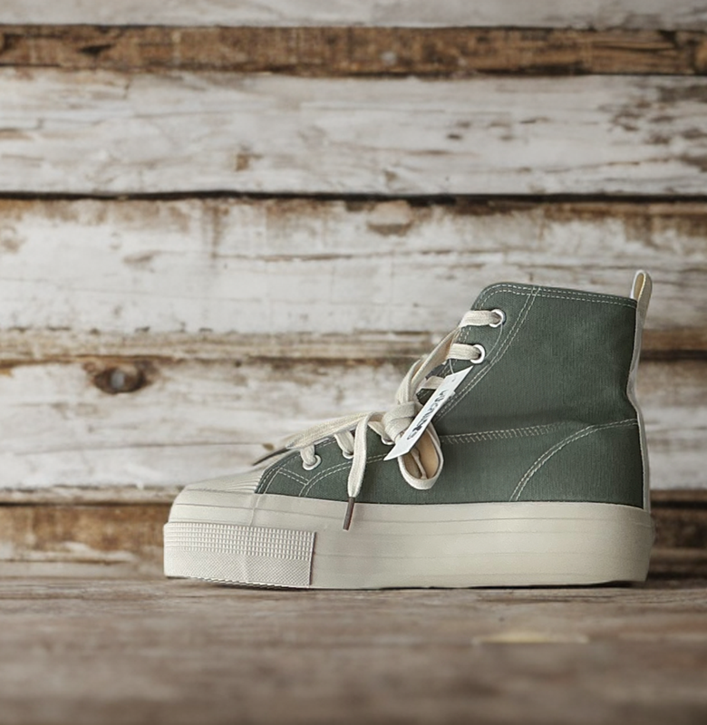 Groene, Hoge sneaker Lotta