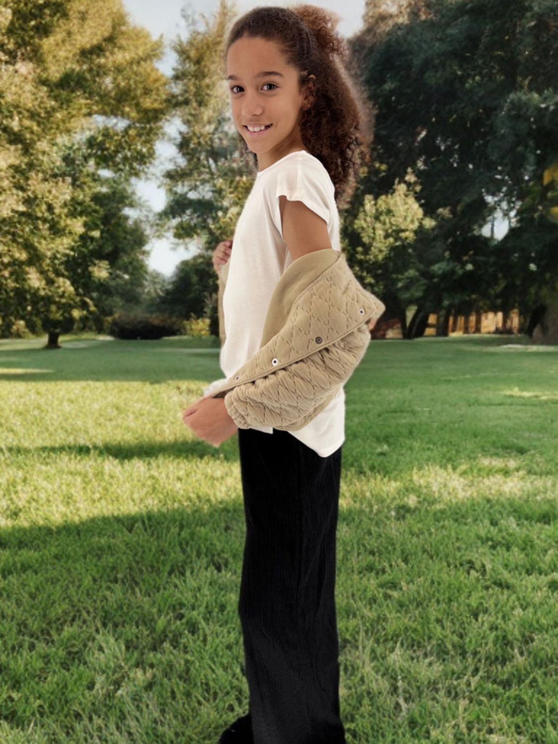 Witte top Emma