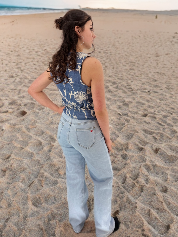 Jeans top/gilet