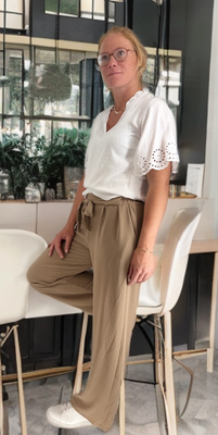 Blouse V-hals Tess