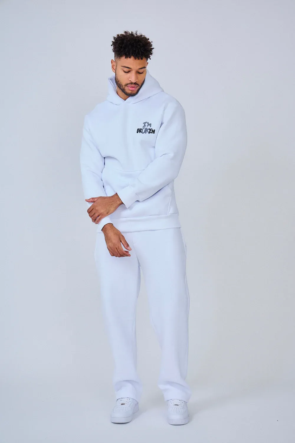 I’m Broken Hoodie – Wit