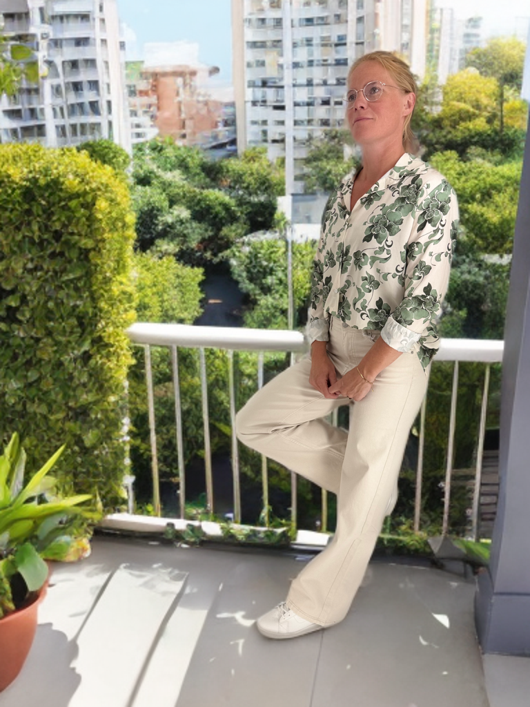 Beige jeans Kaddy cream