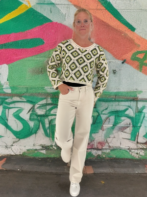 Beige jeans Kaddy cream