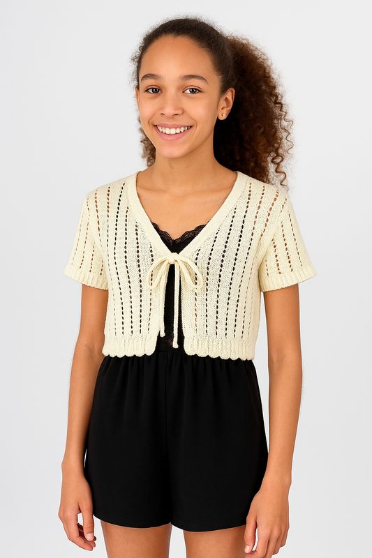 Gebreid bolero vestje Salma