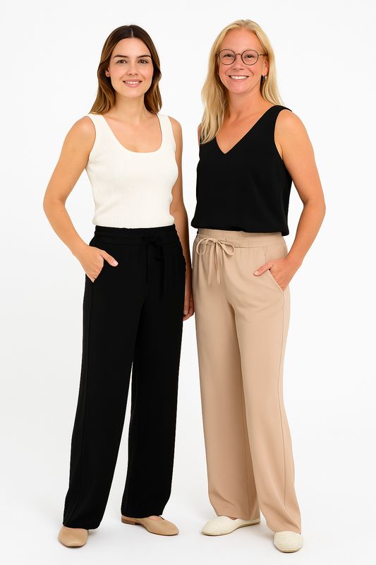 Beige broek Tray