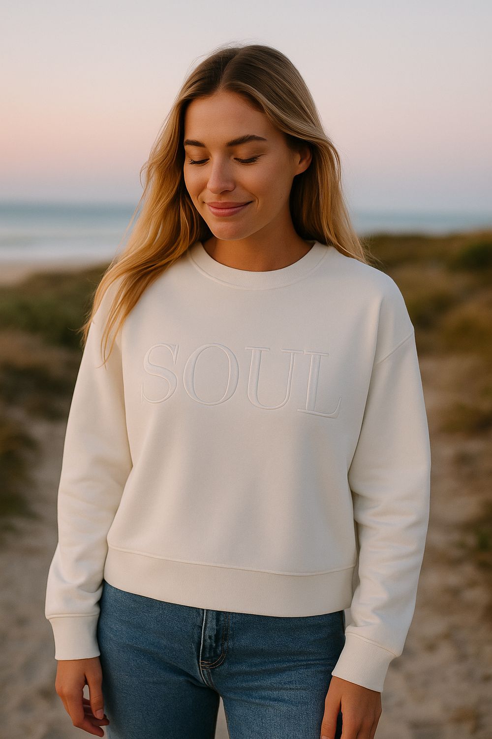 Witte sweater Iliana
