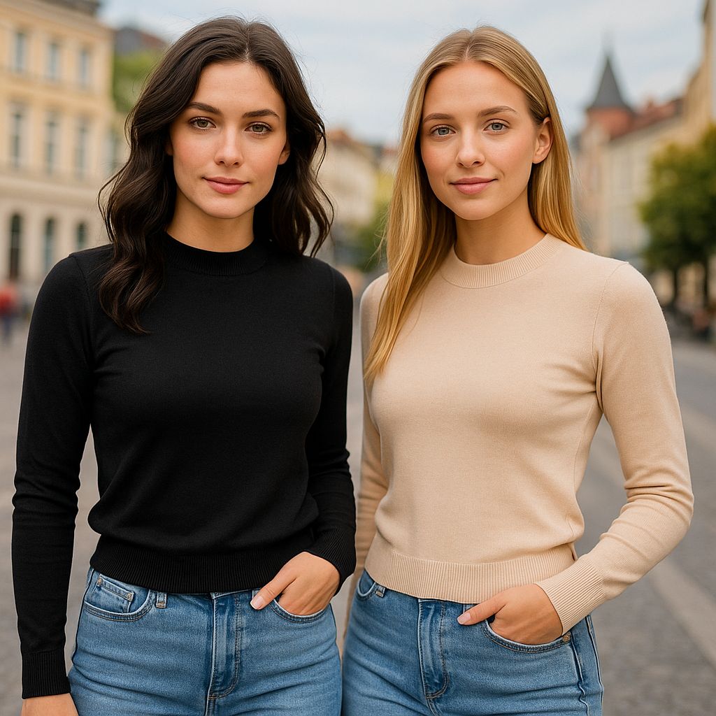 Beige truitje Zuri