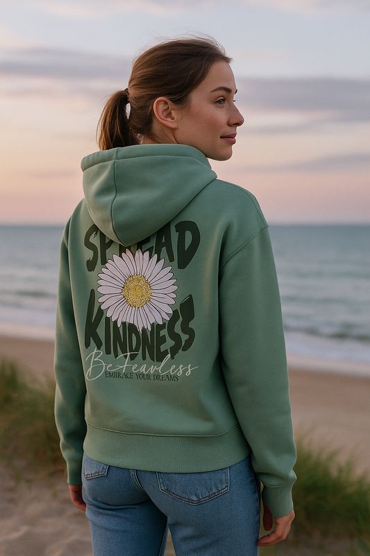 Groene hoodie Nika