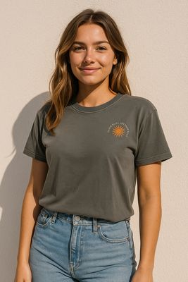 Grijze t-shirt Trish