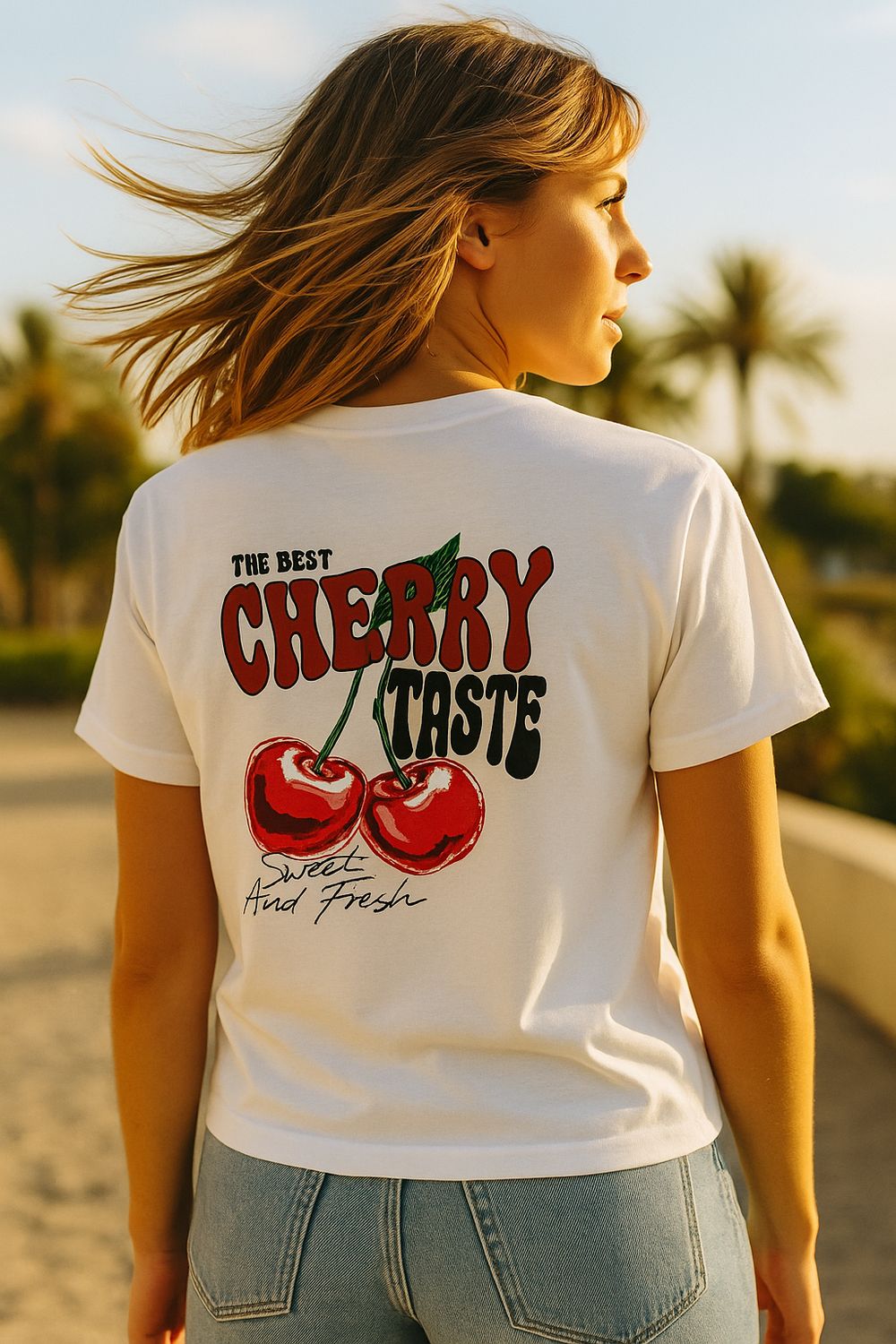 T-shirt kers Trish