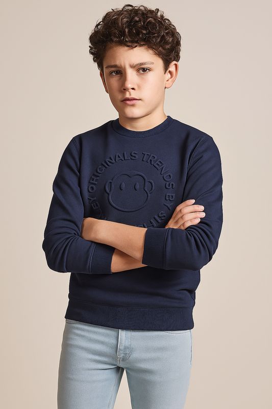 Navy sweater Street M.