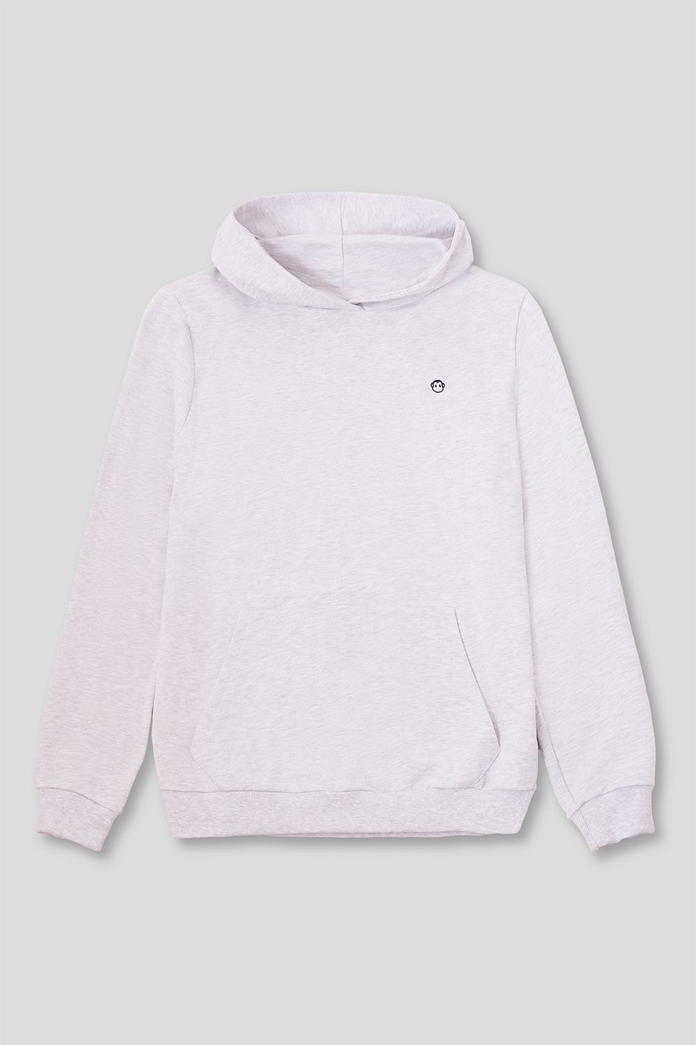 Licht grijze hoodie Street M.