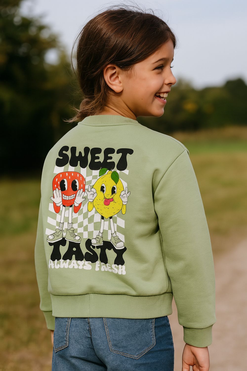 Groene trui Milou