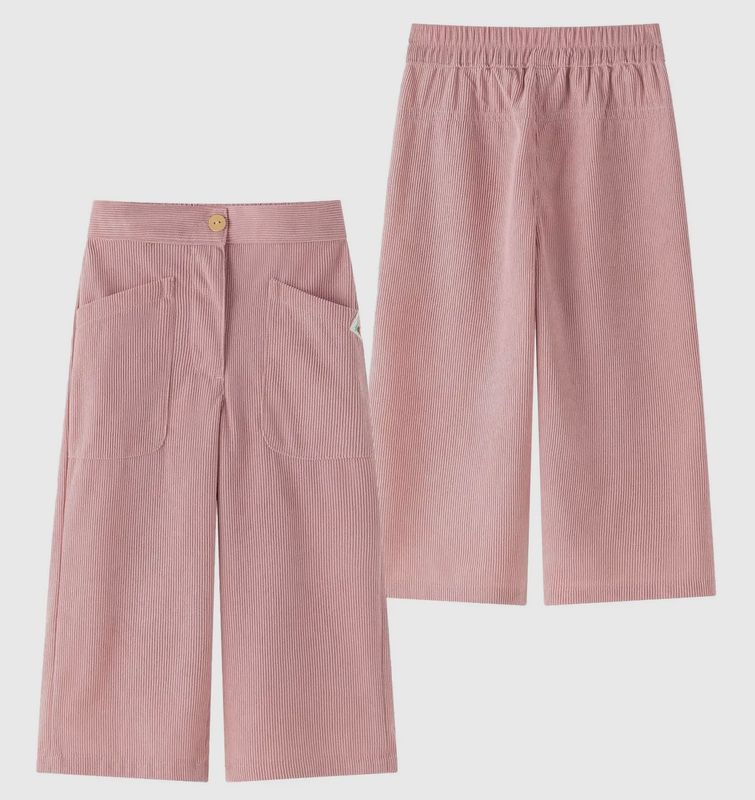 Broek Pink ribfluweel