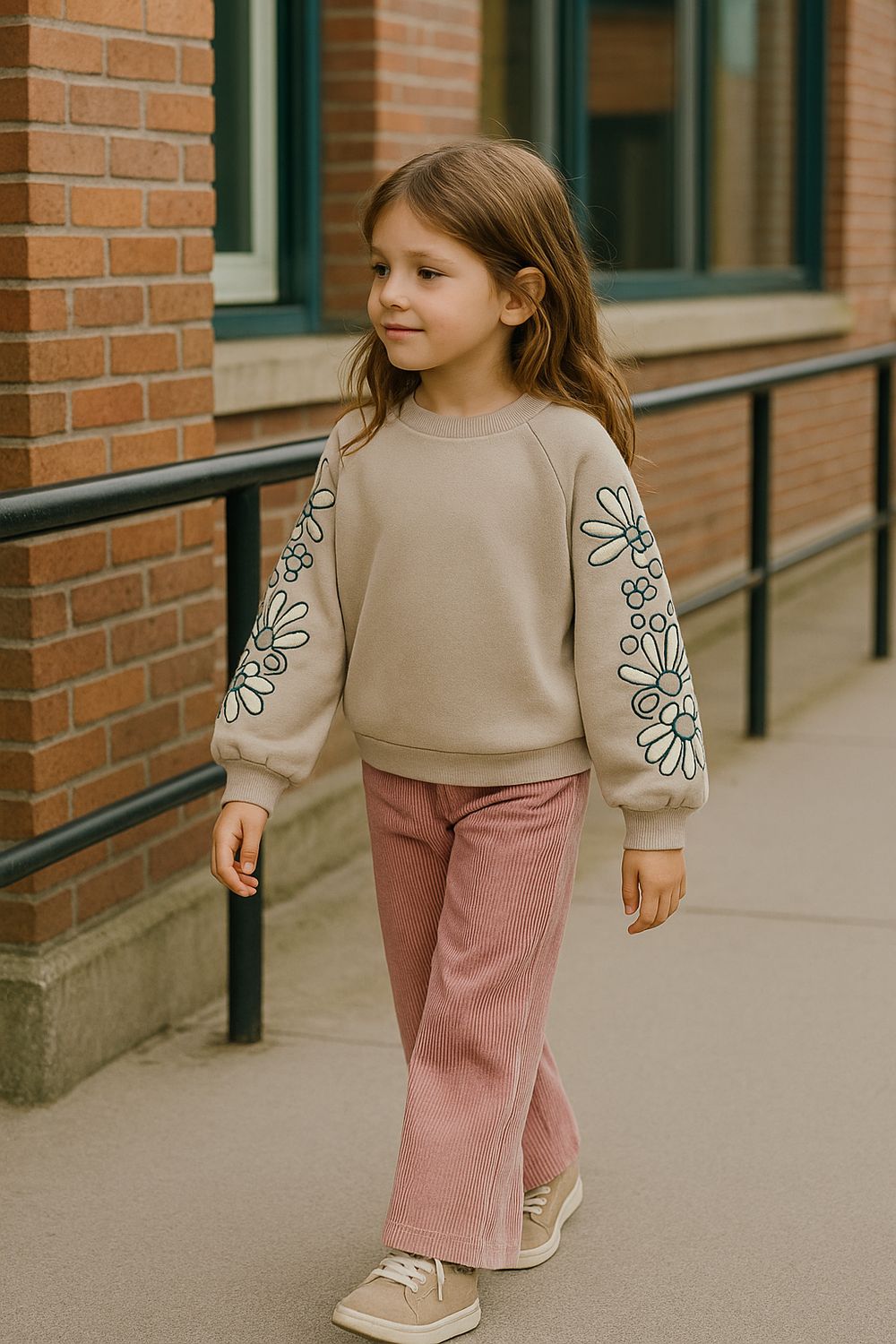 Trui Flowers girl