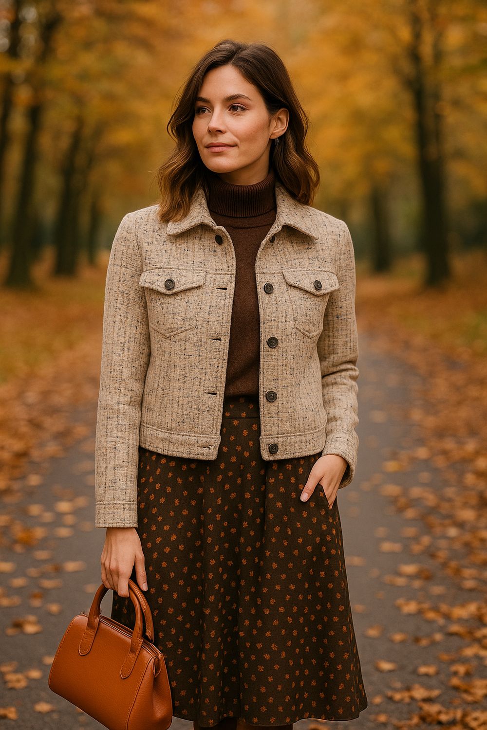 Tweed look jasje Coco