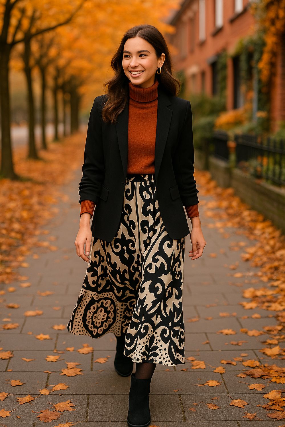 Zwarte blazer Malea