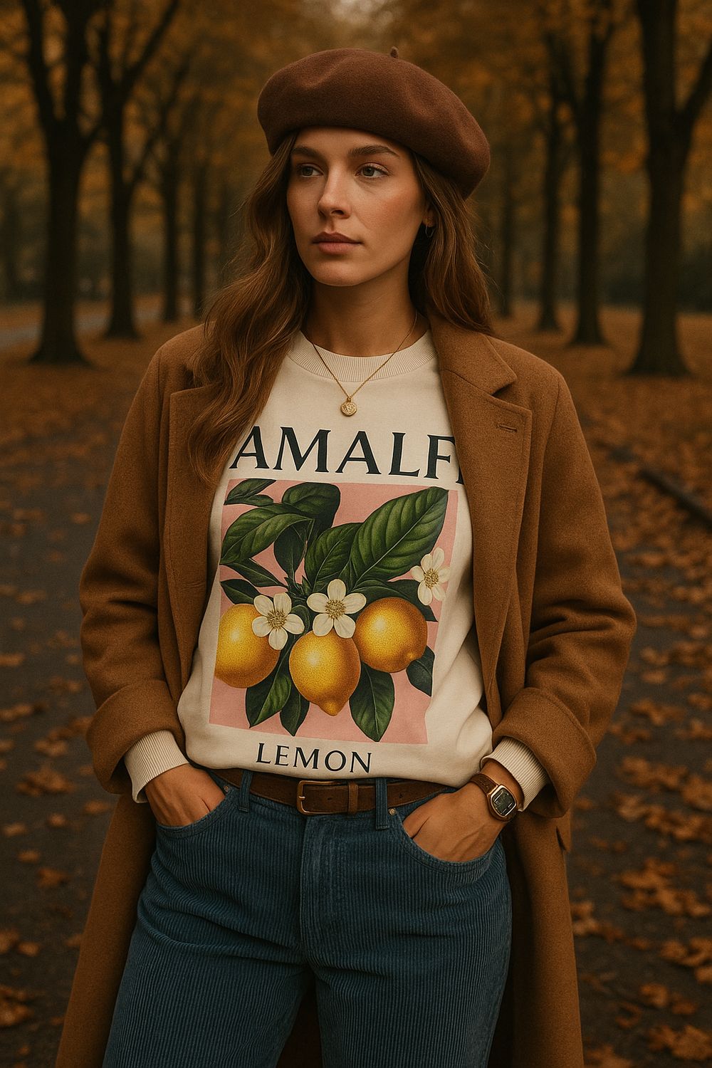 Tshirt Amalfi citroen