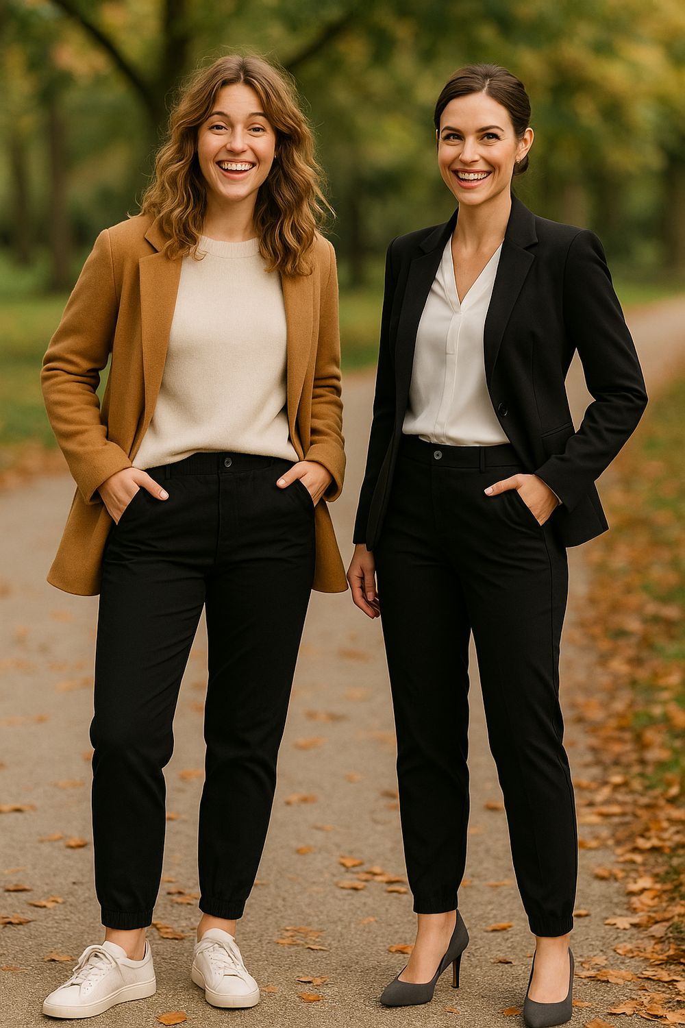 zwarte broek Bruna