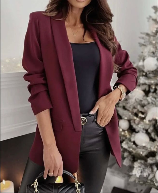 Bordeaux blazer