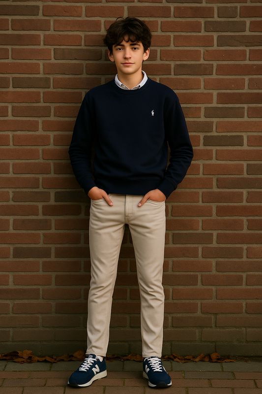 Beige broek