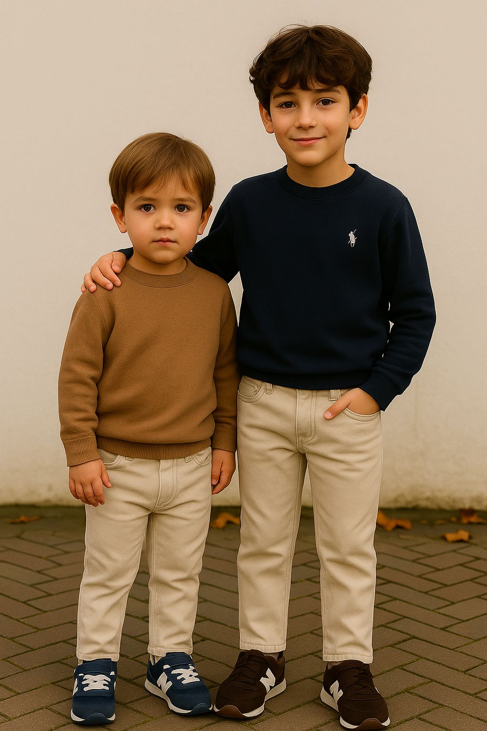 Beige broek