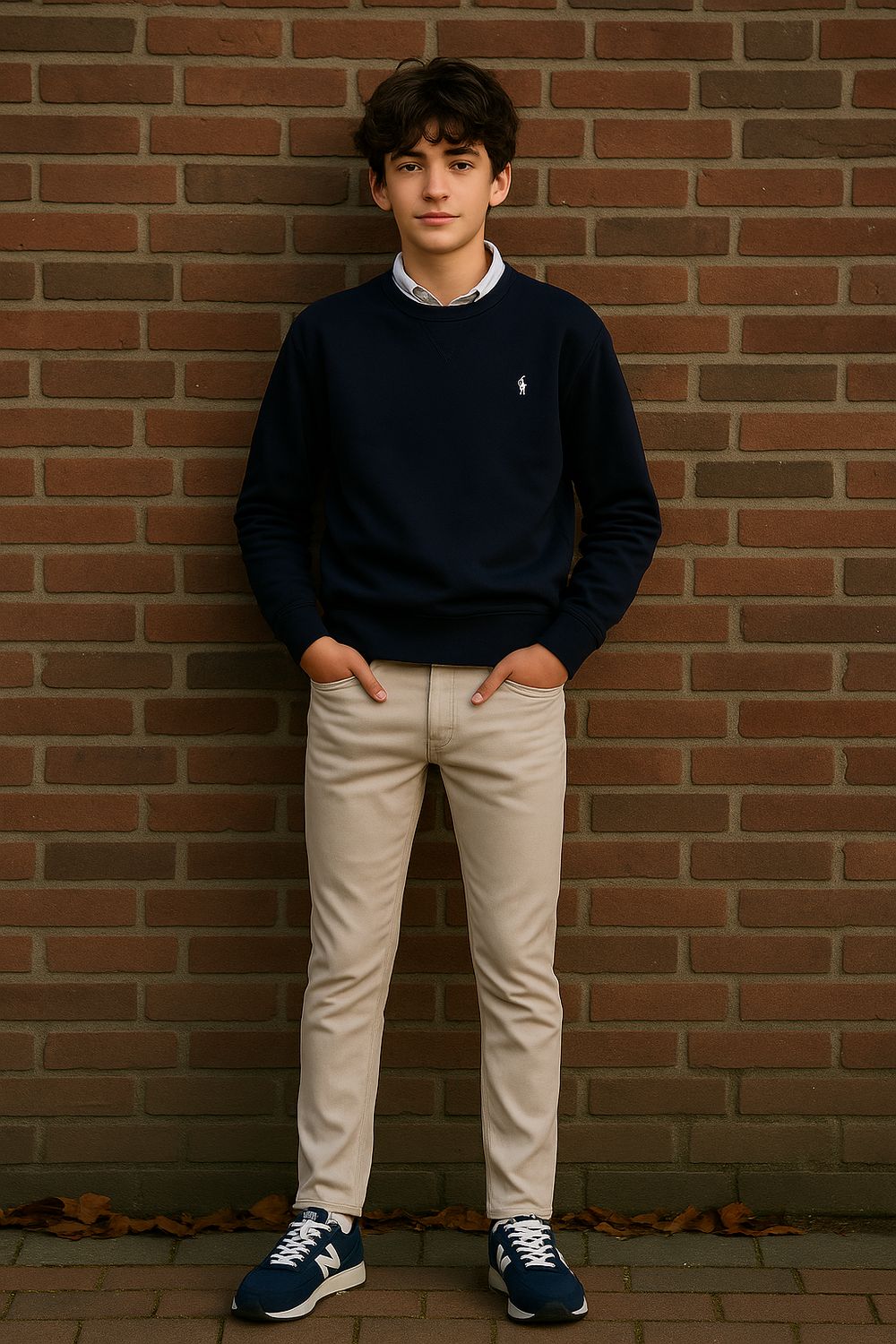 Beige broek