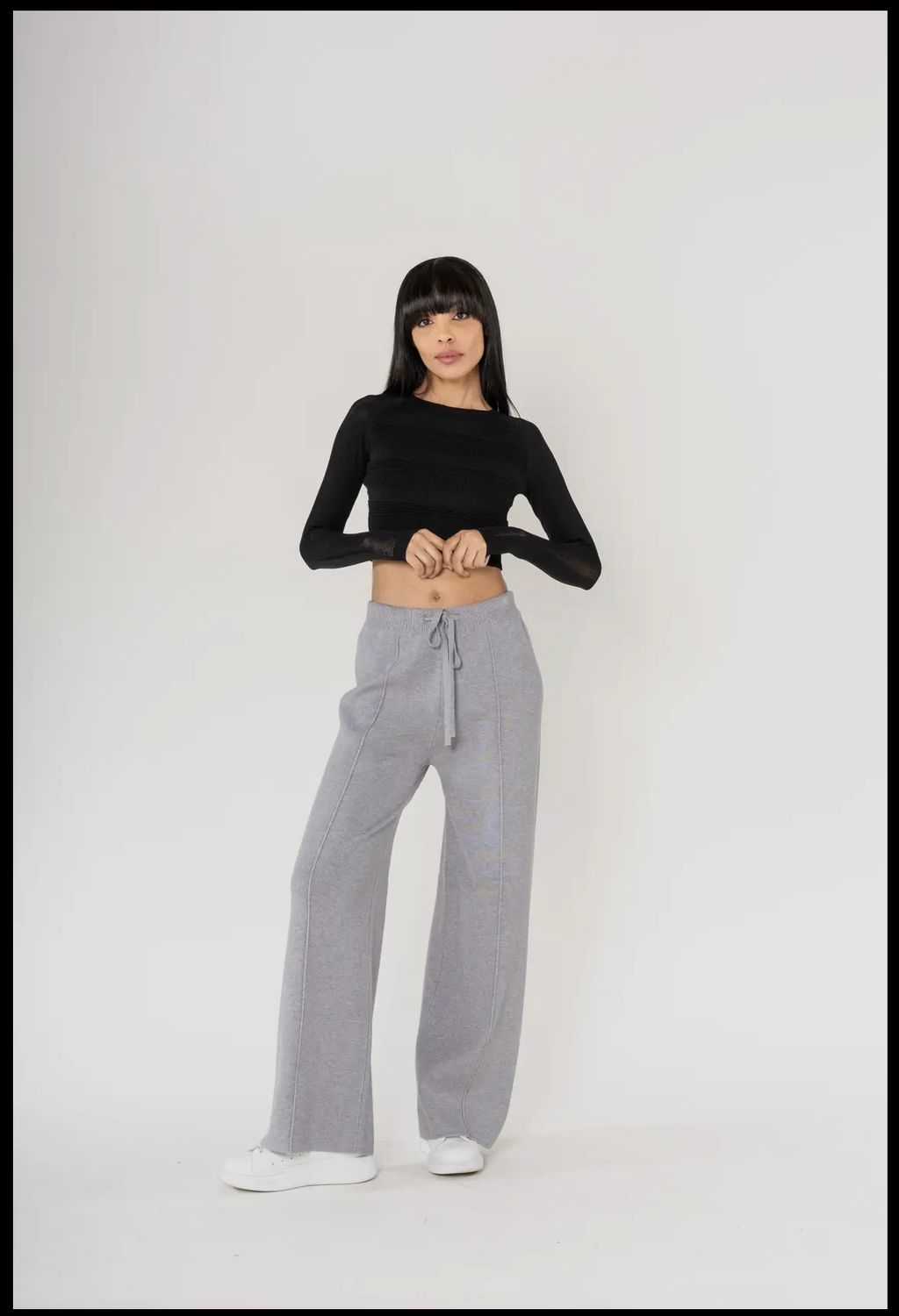 Grijze broek LOUNGE